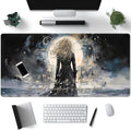 Dark Magic Large Mouse Pad Gaming MTG Playmat Original Paint Desk Mat Adventure by Mechanical+Cattle