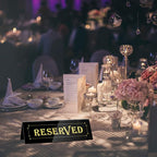 WATHFKCU 20PCS Acrylic Reserved Table Tent Signs, Reservation Seat Signs - Image 7