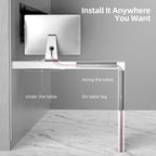 YECAYE 94.2 in Cable Management Under Desk, Easy Install Adhesive Mount Cord - Image 3