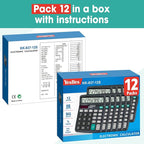 12 Pack Calculator Bulk, 12 Digits Calculators Desktop - Image 7