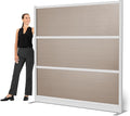 Stand Up Desk Store Oakwood Aesthetic Modular Walls | Room Divider Wall by SStandUpDeskStore