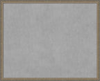 Amanti Art Silver Framed Magnetic Board 34x42 X-Large Vision Board by AmantiArt
