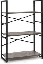 CAPHAUS 3 Tier Small Bookshelf, 24 Inch Width Free Standing Shelf, Bookcase - Image 8