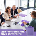 Henoyso 36 Pcs Plastic Folders - Image 6