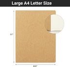 EUSOAR Journal Notebook, 12 Pack A4 11" x 8-1/2", 40 Sheets/ 80 Pages, 100gsm - Image 2