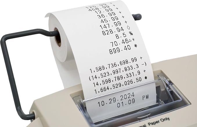 Victor 1310 Big Print Printing Calculator, 12-Digit LED Display, Fast Ink-Free - Image 3