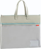 Pendancy Mesh Zipper Pouch A3 Size, Large Double Pocket Waterproof File Bag - Image 9