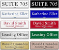 Custom Elegant Office Engraved Name Plate by Unknown