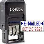 ZIGEL D50 Date Stamp with E-MAILED by ZIGEL