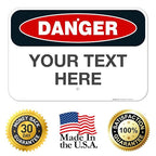 Custom Danger Sign, OSHA Sign, 12x18 Inches, Rust Free .063 Aluminum, Fade - Image 8