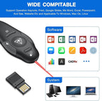 Presentation Clicker Wireless Presenter Remote USB Control Powerpoint PPT - Image 4