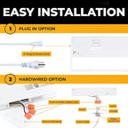 LED Under Cabinet Lighting Hardwired - Image 2