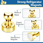 LOVIMAG Fridge Magnets 18Pcs Refrigerator Whiteboard Small Strong Magnet - Image 5