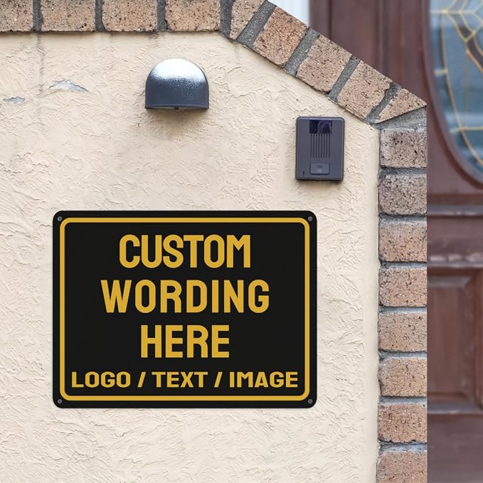 Custom Sign Bulk Personalized Metal Signs - Image 3