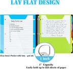 INFUN 1 Inch Telescoping 3 Ring Binder - Image 3