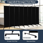 Room Divider Folding Privacy Screens - Image 2