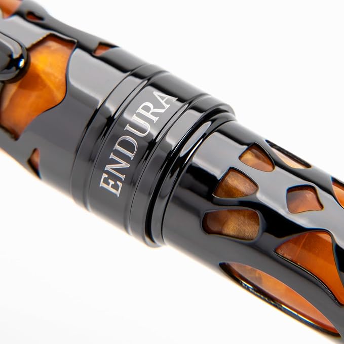 Conklin Endura Deco Crest Fountain Pen in Orange - Image 11