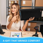 StepLively Foot Rest for Under Desk at Work, Comfortable Foot Stool - Image 7