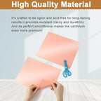 Silunkia 28 Sheets Pink Shimmer Cardstock 8.5 x 11 Craft Paper, 92lb Premium - Image 4