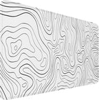 Extended Mouse Pad, 31.5x15.7 inch Large Gaming Computer Keyboard Mouse Mat by Naukay