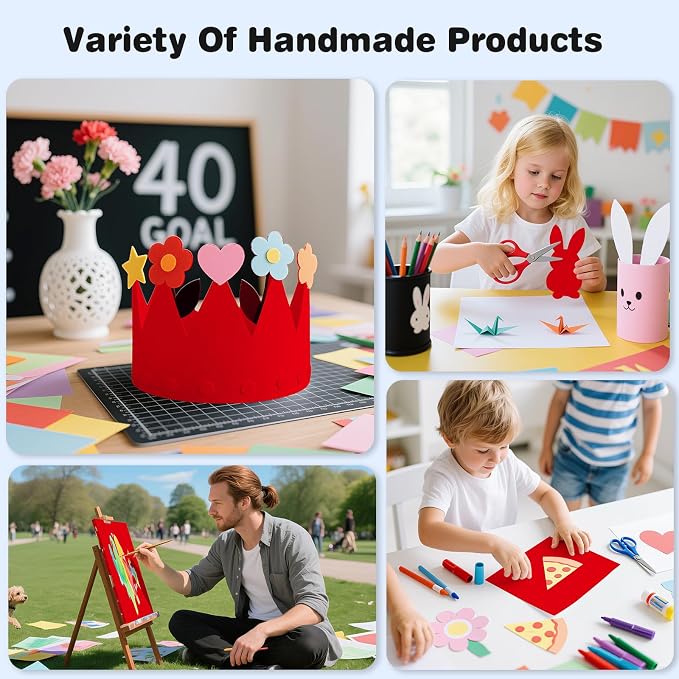 Cardstock Paper, 80 Sheets Christmas Card Stock, 200GSM Thick Printer Paper - Image 6