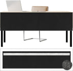 EcoBrisa 60" Under Desk Privacy Panel by EcoBrisa