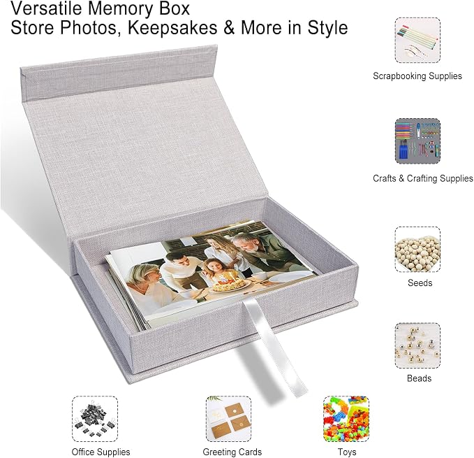 Sprsthai 5x7 Archival Photo Storage Box - Image 2