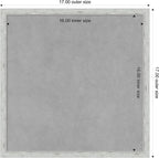 Amanti Art Silver Framed Magnetic Board 17x17 Small Vision Board - Image 4