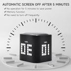 Rotating Productivity Timer 5, 60 Minutes Preset, Desk Cube w/Gravity Sensor - Image 7