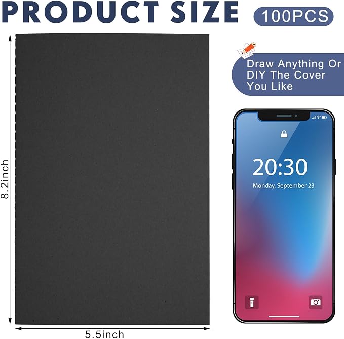 Mimorou 100 Pcs Journals Notebooks Bulk - Image 2
