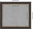 Amanti Art Black Framed Magnetic Board 25x29 Medium Vision Board - Image 3