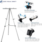 Lightweight Aluminum Flip-Chart Presentation Easel - Image 2