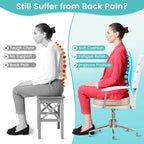 Office Chair Seat Cushion, Cooling Gel Enhanced Memory Foam Cushion - Image 5