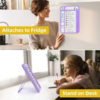 Magnetic Chore Chart for Kids, ADHD Task Tracker Easy-Check Routine Dry Erase - Image 8