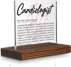 Cardiologist Gifts, Thank You Desk Sign by Pariveca