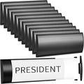 Therwen 12 Pcs Aluminum Office Name Plate Holder by Therwen