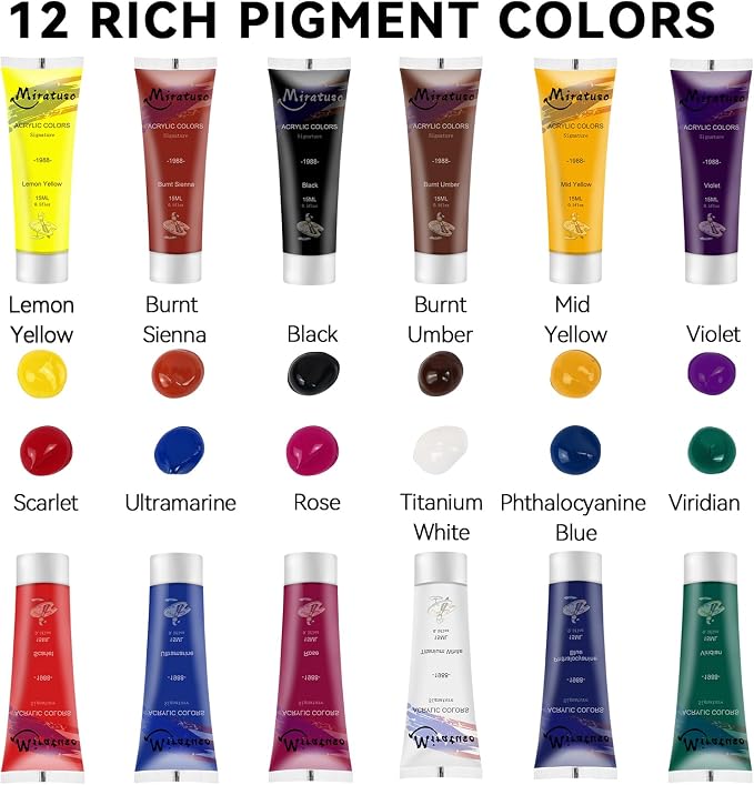 Deluxe Art Supplies 27 Pieces Art Set - Image 4