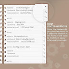 Clever Fox Password Book Spiral – Internet Address & Password Organizer - Image 4