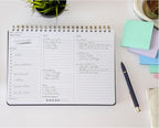 Merely Home Undated Daily Planner | 8.25” x 11.75” Work To-Do Notebook | ADHD - Image 6