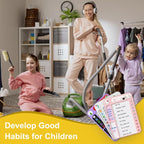 Magnetic Chore Chart for Kids, ADHD Task Tracker Easy-Check Routine Dry Erase - Image 5