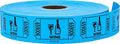 Tacticai 1000 Raffle Tickets, Single Roll, Ticket by Tacticai