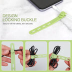 Donruby 24Pcs Silicone Cable Ties - Image 5
