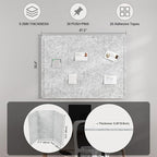 Large Felt Bulletin Board for Wall, Soft Felt Cork Board for Office, Home - Image 2