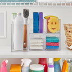 STORi Chloe Space-Saving Clear Drawer Organizer Sort Office, Beauty Supplies - Image 6