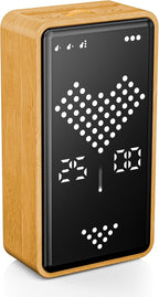 Digital Hourglass Timer, Rechargeable Magnetic Visual Timer by Exlliy