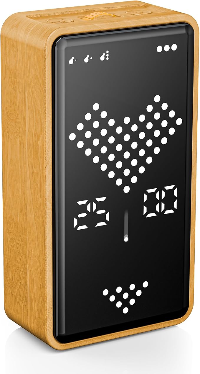 Digital Hourglass Timer, Rechargeable Magnetic Visual Timer by Exlliy