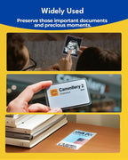 Uinkit 10Mil Self-Sealing Laminating Pouches Business Card Size, - Image 9