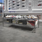 Regal Altair 24" Deep x 54" Wide x 14" Height Wire Shelving Kit | 2-Tier | NSF - Image 2