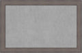 Amanti Art Grey Framed Magnetic Board 29x45 Large Vision Board by AmantiArt