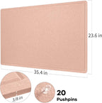 Bulletin Board, 36 x 24 inches Felt Board - Image 5